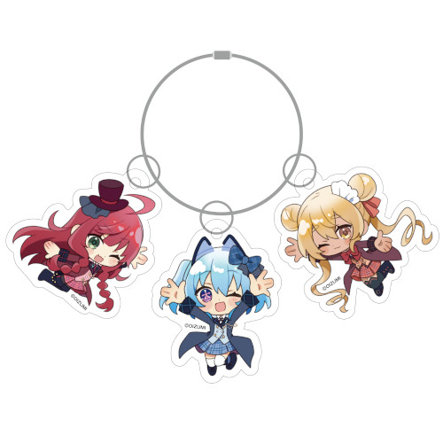 1000ちゃん とびはね！アクリルキーホルダーセット