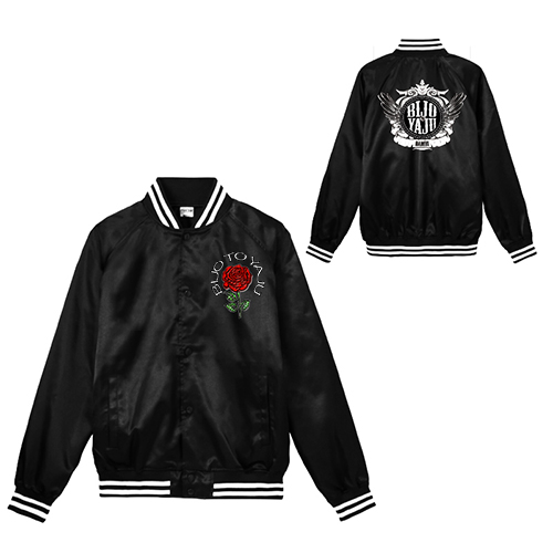 微女と野獣オリジナル刺繍スカジャン