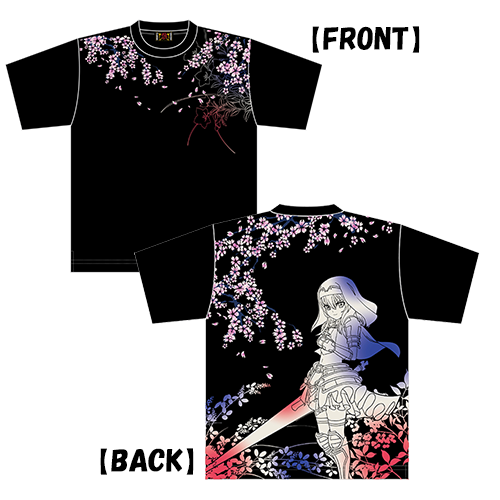 戦国乙女和柄刺繍入りTシャツ―大友ソウリン<figcaption>
            <p class=