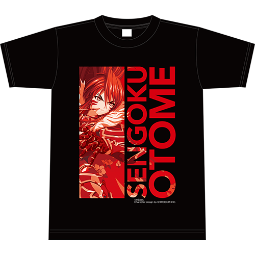 戦国乙女ぱちモ！オリジナルTシャツ-織田ノブナガ<figcaption>
            <p class=