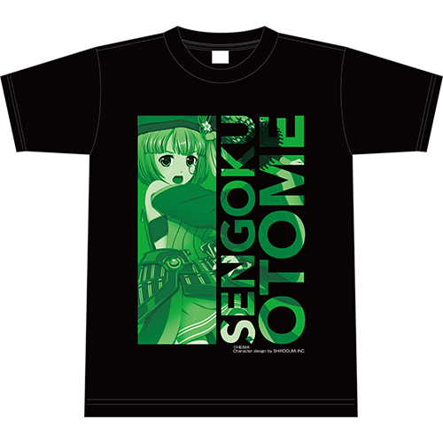 戦国乙女ぱちモ！オリジナルTシャツ-千リキュウ<figcaption>
            <p class=