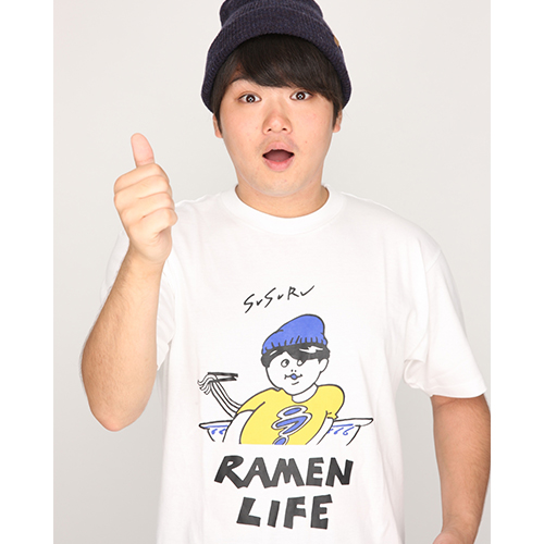 RAMEN LIFE Tシャツ（青）