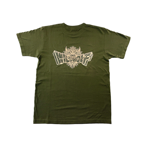 ワイルドウルフTシャツ カーキ1枚)